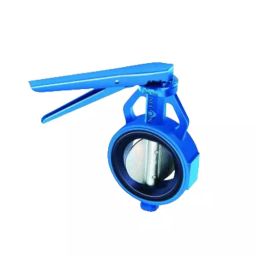 Flowtek 3.94 inch, 100 mm Cast Iron Lever Operated Wafer Type Butterfly Valve with SS 316 Disc PN-16-picture-35