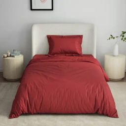 Spaces Cushlon Solid Red 480 GSM Polyester Single Fleece Blanket-image-96
