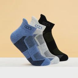 Ajile by Pantaloons Multicolor Color Block Socks - Pack of 3-4