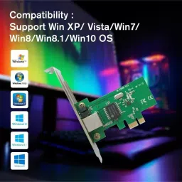 LOTA PCIe Gigabit Ethernet Card 1 Gbps Data Transfer Rate for Desktop PC, MST-115-LT image 3