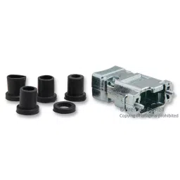 CINCH CONNECTIVITY SOLUTIONS TWO PIECE D SUB BACKSHELL, SIZE DE, ZINC, DMH-E-003-picture-21