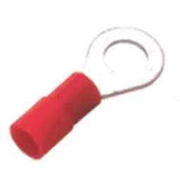RS PRO Insulated Ring Terminal 6.5 mm Stud Size 0.5 mm² to 1.5 mm² Wire Size Red, 1787265-image-64