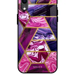QRIOH Abstract Printed iPhone XR Back Case Mobile Accessories-picture-15
