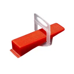 ToolsT 100 Pcs Tile Leveling Clips and 100 Pcs Ceramic Spacers 2 cm (Set of 200)-image-29
