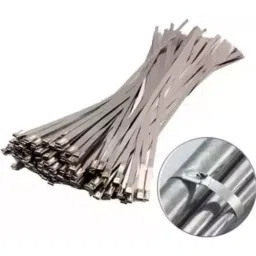 AASONS 680 mm x 4.6 mm Stainless Steel 304 Heavy Duty Ball Lock Cable Tie - Pack of 100 Pcs-image-61