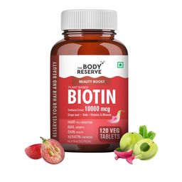 The Body Reserve Plant Based Biotin Tablets - 120 Tablets-10