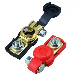 B K JAGAN & CO Battery Pole Terminals Screw Clamp Connectors Small 17s45D-26