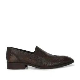 Carlo Romano Men's Brown Formal Loafers-image-76