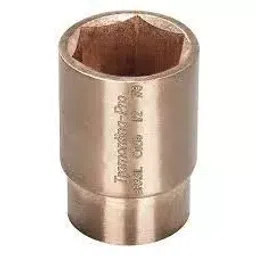 Taparia 12.7 mm (1/2 Inch) Drive Size Beryllium Copper Square Drive Socket, Size 17 mm, 104-17-34