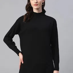 Marks & Spencer Turtle Neck Longline Pullover-image-95