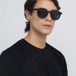 ZAADRAN Unisex Round Sunglasses with Polarised and UV Protected Lens image 3