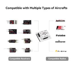 Radiolink Byme-DB Flight Controller, 3 axis Gyro stabilizer RC Plane Gyroscope, 4 CH 3 Flight Modes FC, Applicable for Delta Wing, Paper Plane, J10, SU27, F22, for Beginner and Experienced - RS6079Radiolink Byme-DB Flight Controller, 3 axis Gyro stabilizer RC Plane Gyroscope, 4 CH 3 Flight Modes FC, Applicable for Delta Wing, Paper Plane, J10, SU27, F22, for Beginner and Experienced - RS6079 image 3