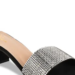 Try Me Embellished Open Toe Block Heels image 5