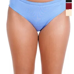 Liigne Pack Of 4 Mid-Rise Basic Briefs VCPC1986-XS-image-78
