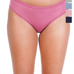 Liigne Pack Of 5 Mid-Rise Basic Briefs VCPC2215-XS-image-77