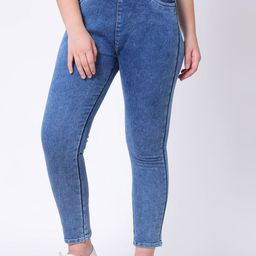3BUTTERFLIES Women Skinny Fit High-Rise Stretchable Jeans-image-27