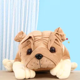 Toytales Bull Dog Soft Toy Color May Vary- Length 75 cm-picture-32