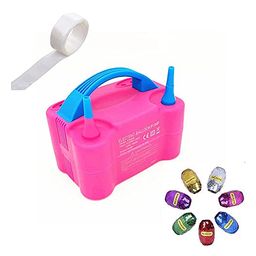 SYGA Balloon Air Pump With Curling Rolls - Multicolour-10