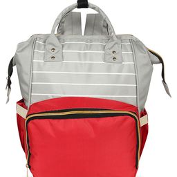 Chinmay Kids Baby Diaper Backpack for New Born - Red & Grey-11