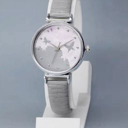 THE SHOPOHOLIC Women Printed Dial & Leather Straps Analogue Watch AB-GREY-image-95