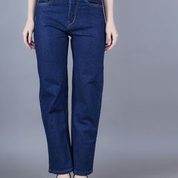 Metronaut Women Classic Mom Fit Mid-Rise Jeans-image-73