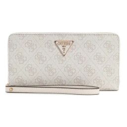 Guess Dove Logo Printed Laurel Cheque Organizer Zip Around Wallet-image-49