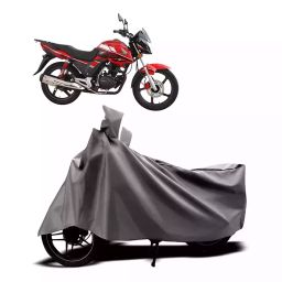 Auto Pearl Two Wheeler Cover with Bag for Honda CBF150, Silver-image-72