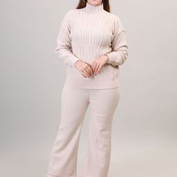 Camey High Neck Long Sleeve Sweater & Trouser Co-Ords-picture-20