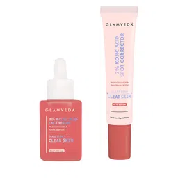 GLAMVEDA Set Of 2 2% Kojic Acid Serum- 30 ml & Spot Corrector- 20 ml-22