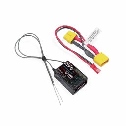 Radiolink R8FG RC Receiver 2.4Ghz R8FG V2.1 3ms Latency 8 Channels Gyro Receiver with Voltage Telemetry, Waterproof RX for RC Crawler Car Boat Radio Controller RC8X/RC6GS V3/RC4GS V3/RC6GS V2/RC4GS V2/T8FB/T8S - RS6081Radiolink R8FG RC Receiver 2.4Ghz R8FG V2.1 3ms Latency 8 Channels Gyro Receiver with Voltage Telemetry, Waterproof RX for RC Crawler Car Boat Radio Controller RC8X/RC6GS V3/RC4GS V3/RC6GS V2/RC4GS V2/T8FB/T8S - RS6081 image 1