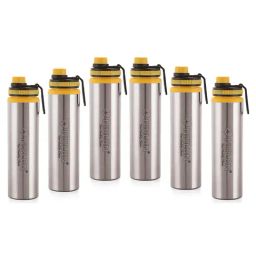 Nirlon Silver Stainless Steel Others FB_Eco Star Yellow 6pcs-47