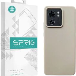 Sprig Liquid Silicone Back Cover for Motorola Edge 40 (Brown)-picture-33