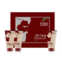 Qraa Men De-Tan Kit - 320 gm-14