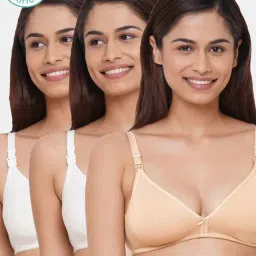 Inner Sense Multicolored Non Wired Non Padded Nursing Bra (Pack Of 3)-picture-6