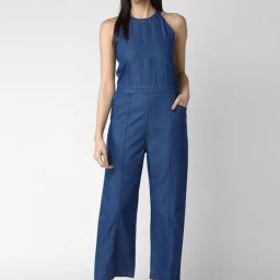StyleStone Blue Maxi Jumpsuit-image-79