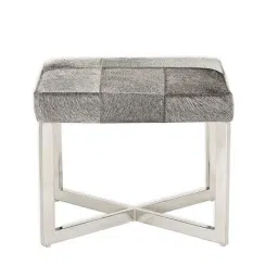 Home4U Sumner Textured Grey Stainless Steel Single Seater Bench-picture-25