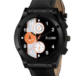 ALLORO Men Multicoloured Dial & Black Straps Analogue Watch ALB608-25