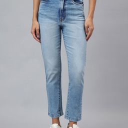 Richlook Women Comfort Slim Fit Heavy Fade Jeans-image-86