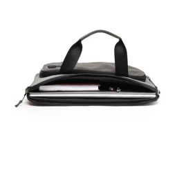 Thomas Scott Charcoal Grey Medium Laptop Bag image 4