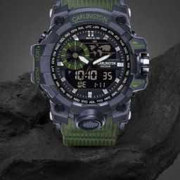 CARLINGTON Endurance 3388 Analog-Digital Watch for Men-image-63