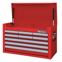 Westward Top Chest Powder Coated Red Light Duty, 32H878-image-27