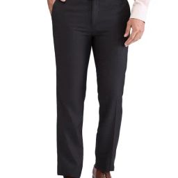 Raymond Black Contemporary Fit Trousers-image-68