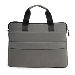 Thomas Scott Charcoal Grey Medium Laptop Bag image 2