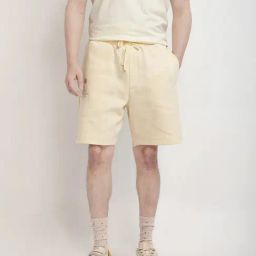 Rare Rabbit Yellow Regular Fit Embroidered Shorts-image-59