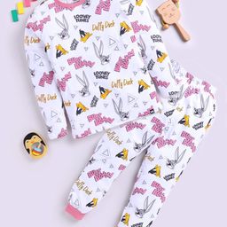 YK X Minute Mirth Boys Looney Tunes Printed Pure Cotton Clothing Set-image-45