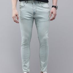 U.S. Polo Assn. Denim Co. Men Henry Skinny Fit Light Fade Cropped Stretchable Jeans-image-14