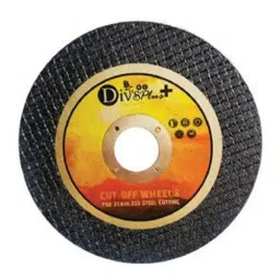 Div's Cut Off Wheel 2 Nett Black Dia 4 inch (101.6 mm) 1 mm Thickness, Plus (Pack of 10)-picture-26