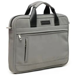 Thomas Scott Charcoal Grey Medium Laptop Bag image 3