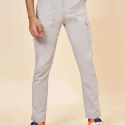 Coolsters by Pantaloons Boys Grey Cotton Regular Fit Trousers-image-77
