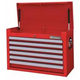 Westward Top Chest Powder Coated Red Light Duty, 32H833-image-28